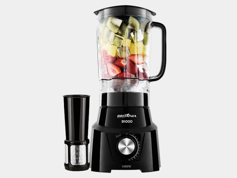 Liquidificador Britânia B1000 com 12 Velocidades e 1000W - Preto