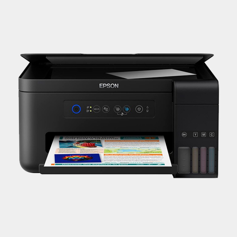 Multifuncional Tanque de Tinta Epson EcoTank L4150 Wireless - Impressora, Copiadora, Scanner